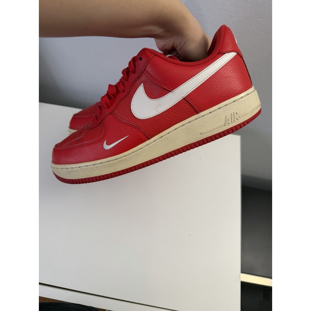 Nike Air Force 1 Low Mini Swoosh "University Red" 10.5 Men